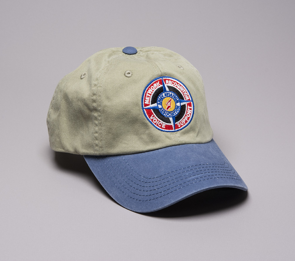 Baseball Cap with AAAA Logo on Hat